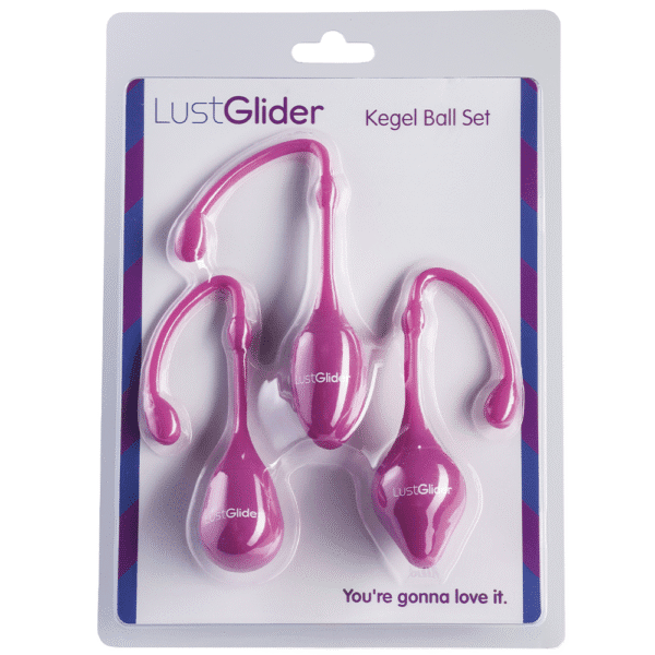 LustGlider Kegel Ball Set purple