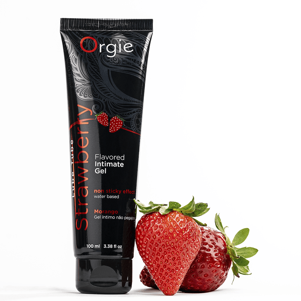 ORGIE Lube Tube Strawberry 100ml-1