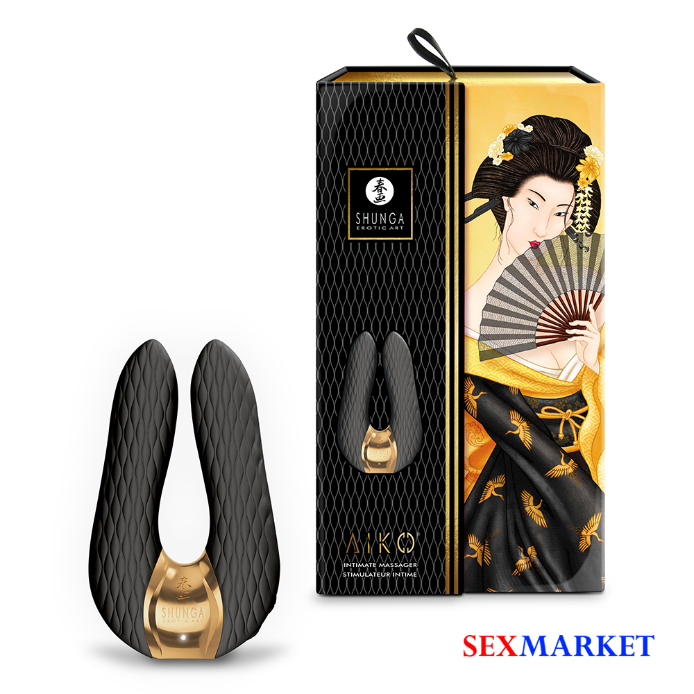 Shunga - AIKO - Intimate massager black