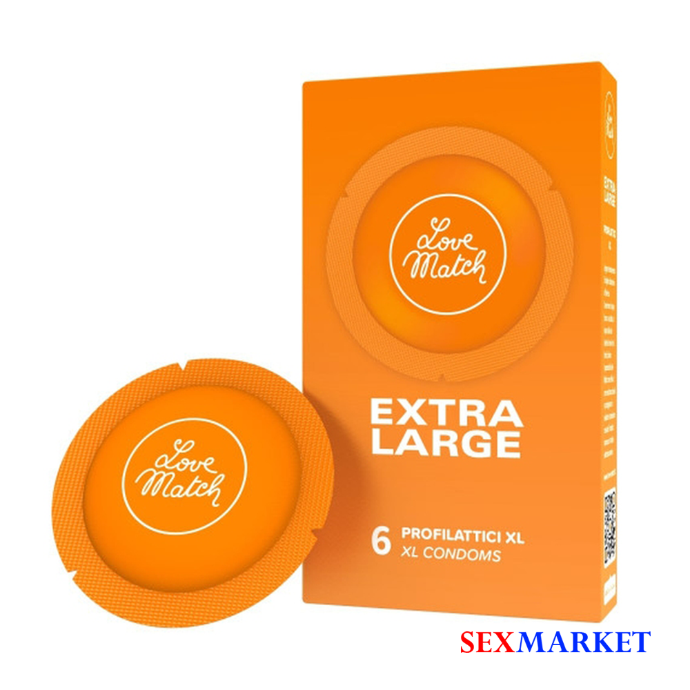 Love Match Extra Large - 6 pcs pack