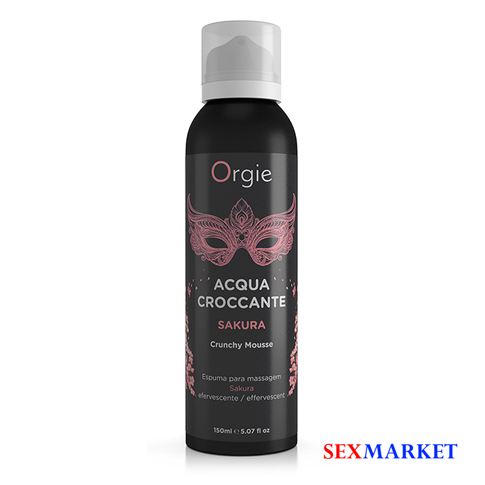 Orgie - Acqua Croccante Crunchy Mousse Sakura Fruit 150 ml