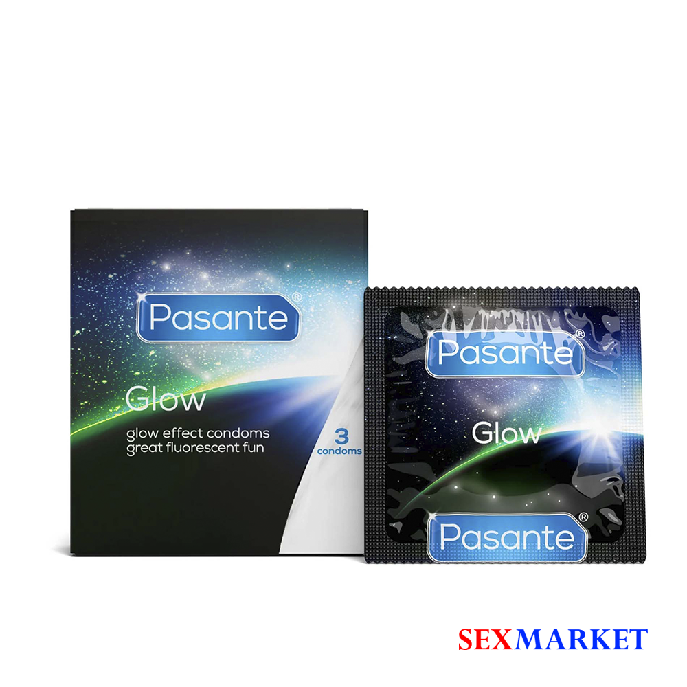 Pasante Glow Condoms 3 pcs