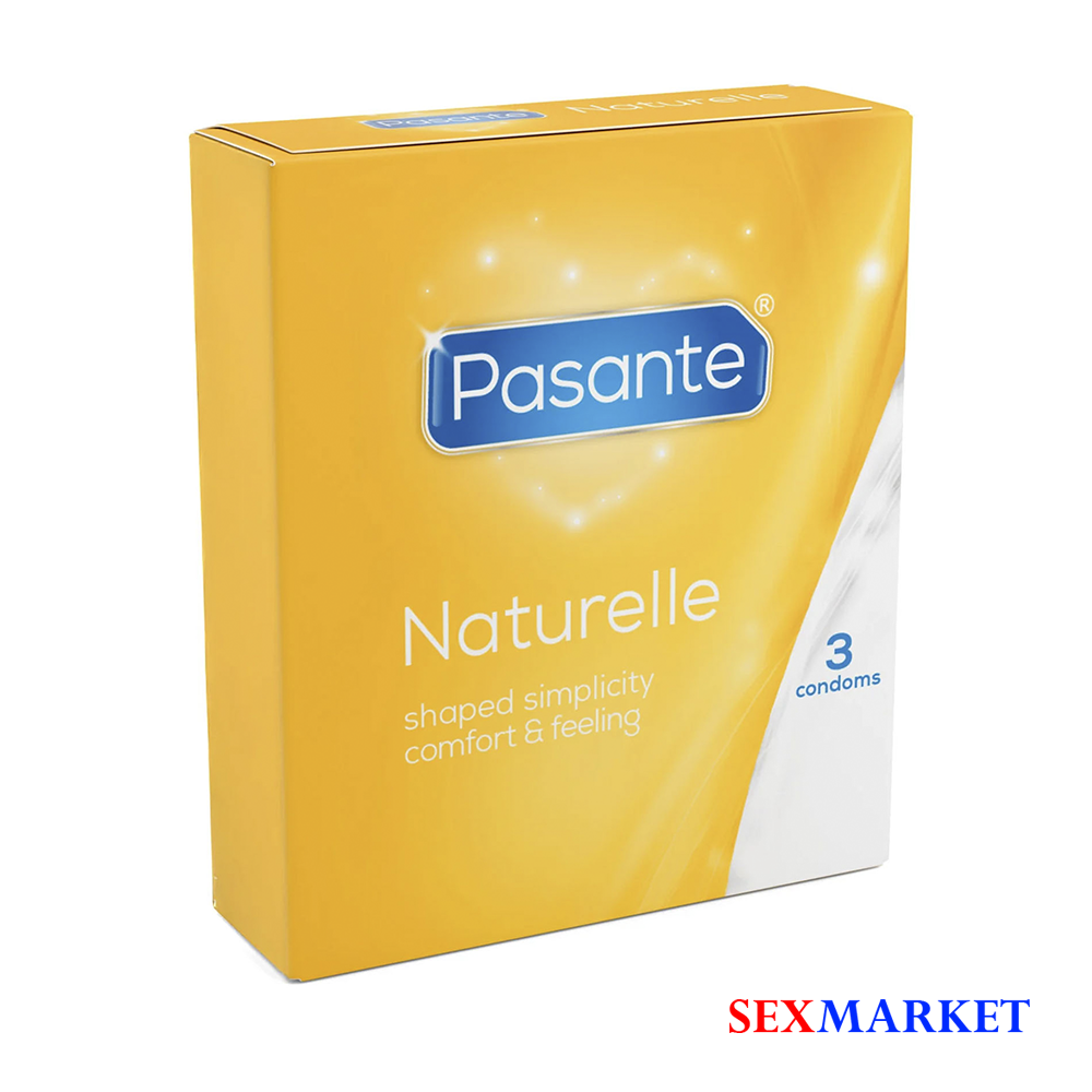 Pasante Naturelle Condoms 3 pcs
