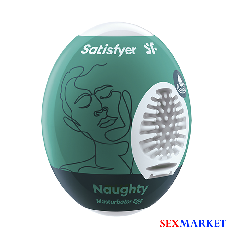 SATISFYER Men Masturbator Egg Single Naughty