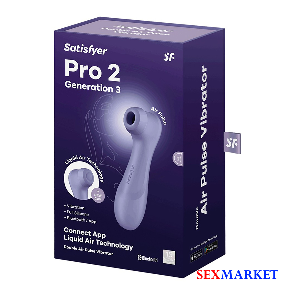 Satisfyer Pro 2 Generation 3 Connect App lilac