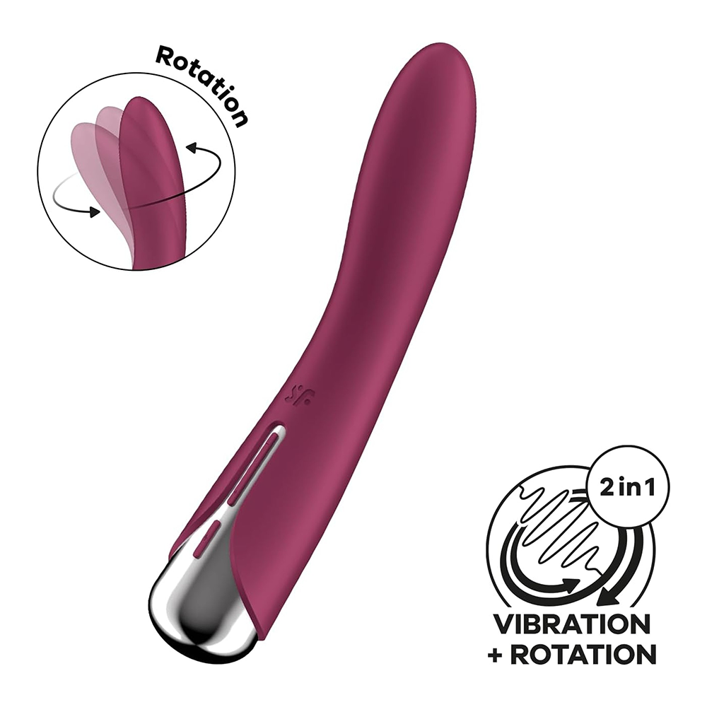 Satisfyer Spinning Vibe 1 Red - Image 4