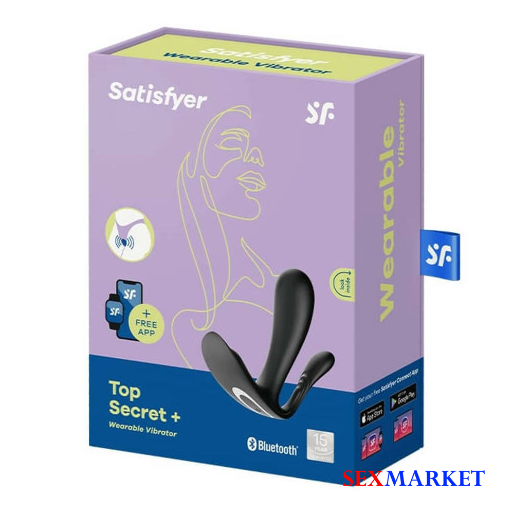 Satisfyer Top Secret+ (Black)