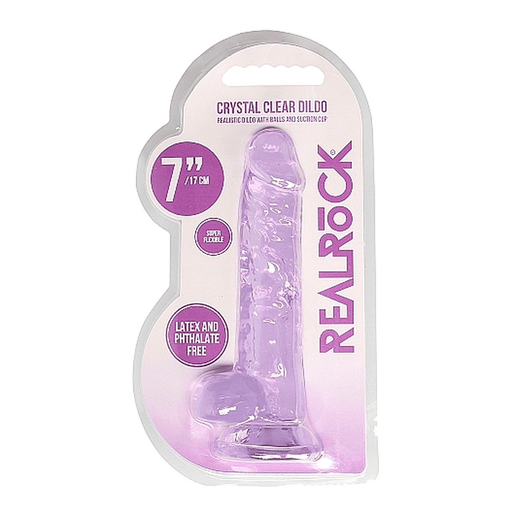 RealRock - Crystal Clear Dildo