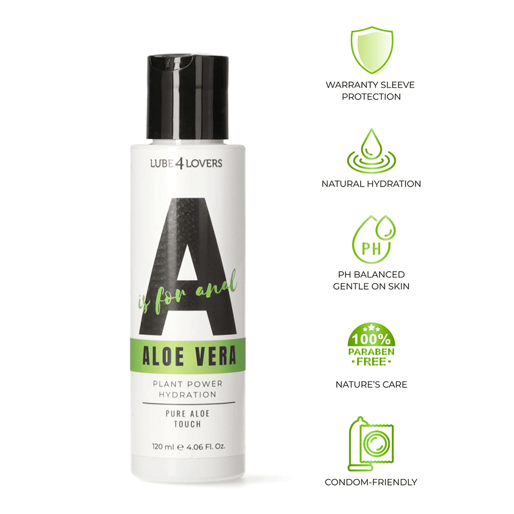 A is for Aloe Vera – Anal Lubricant with Aloe 120 ml