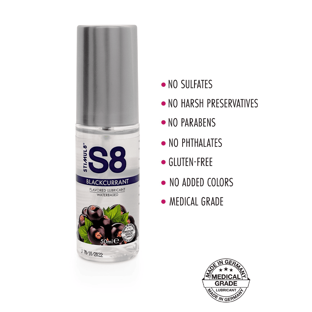 Stimul 8 - WB Flavored Lube Blackcurrant 50ml